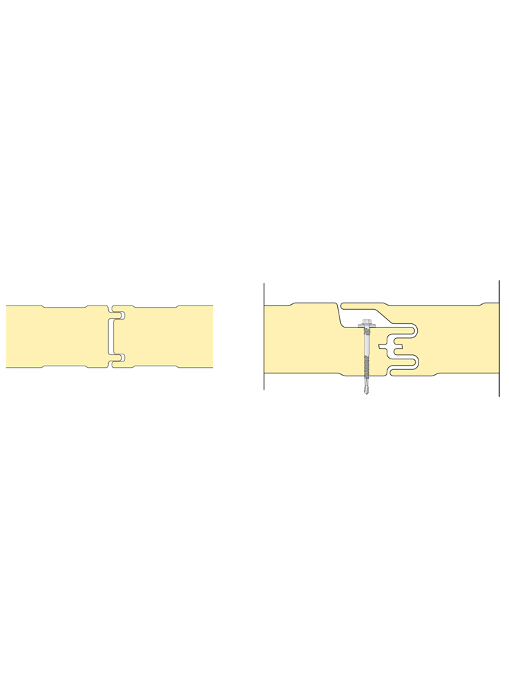 Poliüretan Yaltml Cephe Paneli Detay - Sandwich Panel<text>ler</text>